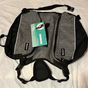 NWT ZippyPaws Dog's Adventure Backpack lightweight size XL (33-40 in) Graphite